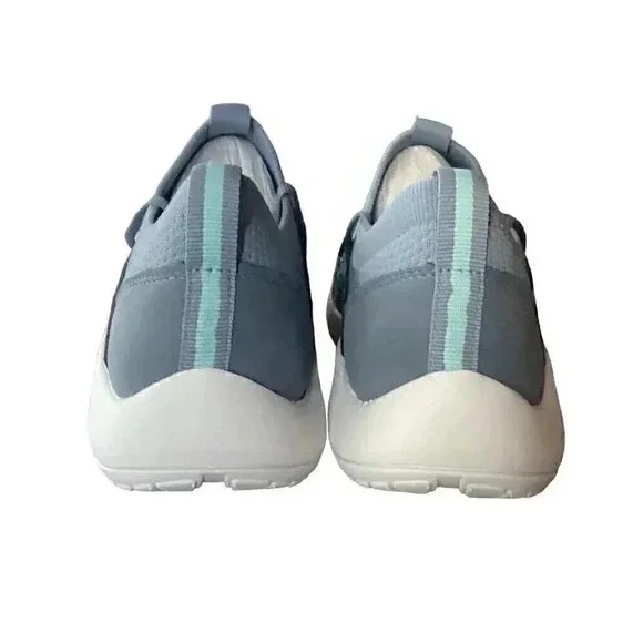 Ryka Walking Sneakers Womens 8.5 M Blue Empower Lace Slip On Knit Shoes NEW - Picture 5 of 7